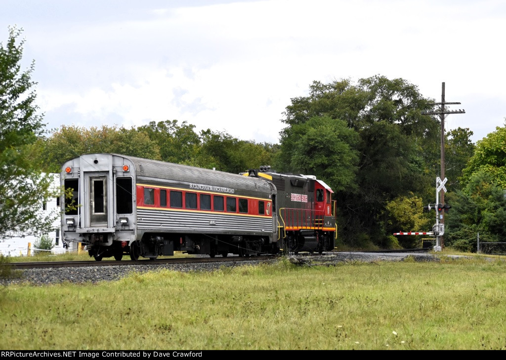 Virginia Scenic Railway Eastbound Blue Ridge Flyer